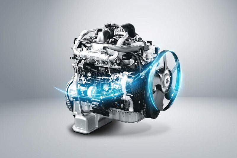 Máy Isuzu 2.8L tăng áp