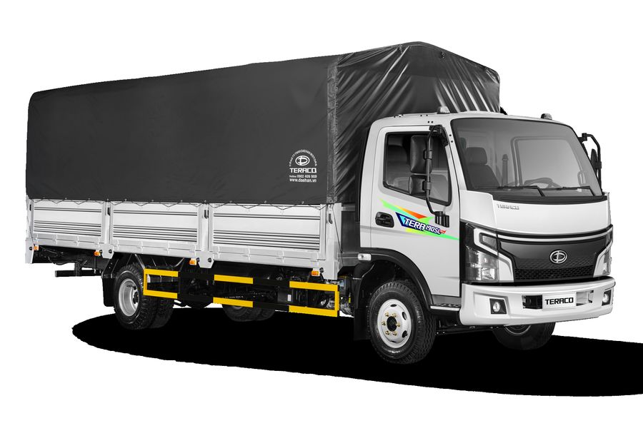 Xe tải Teraco 190SL Plus thùng mui bạt dài 6m3